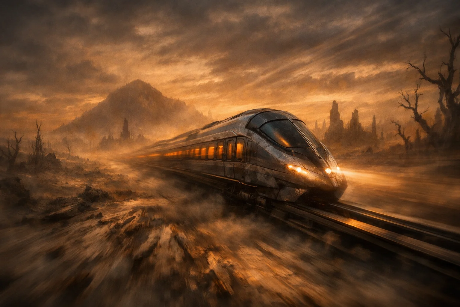 Even Here, the Tracks Lead Forward