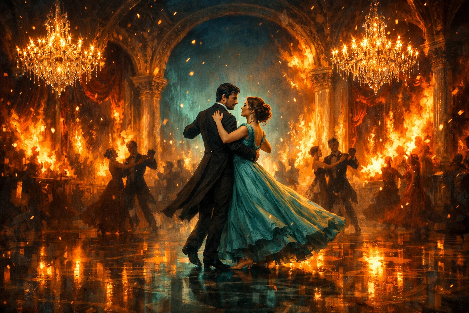 One Last Formal Ball Before the City Falls to the Rebels