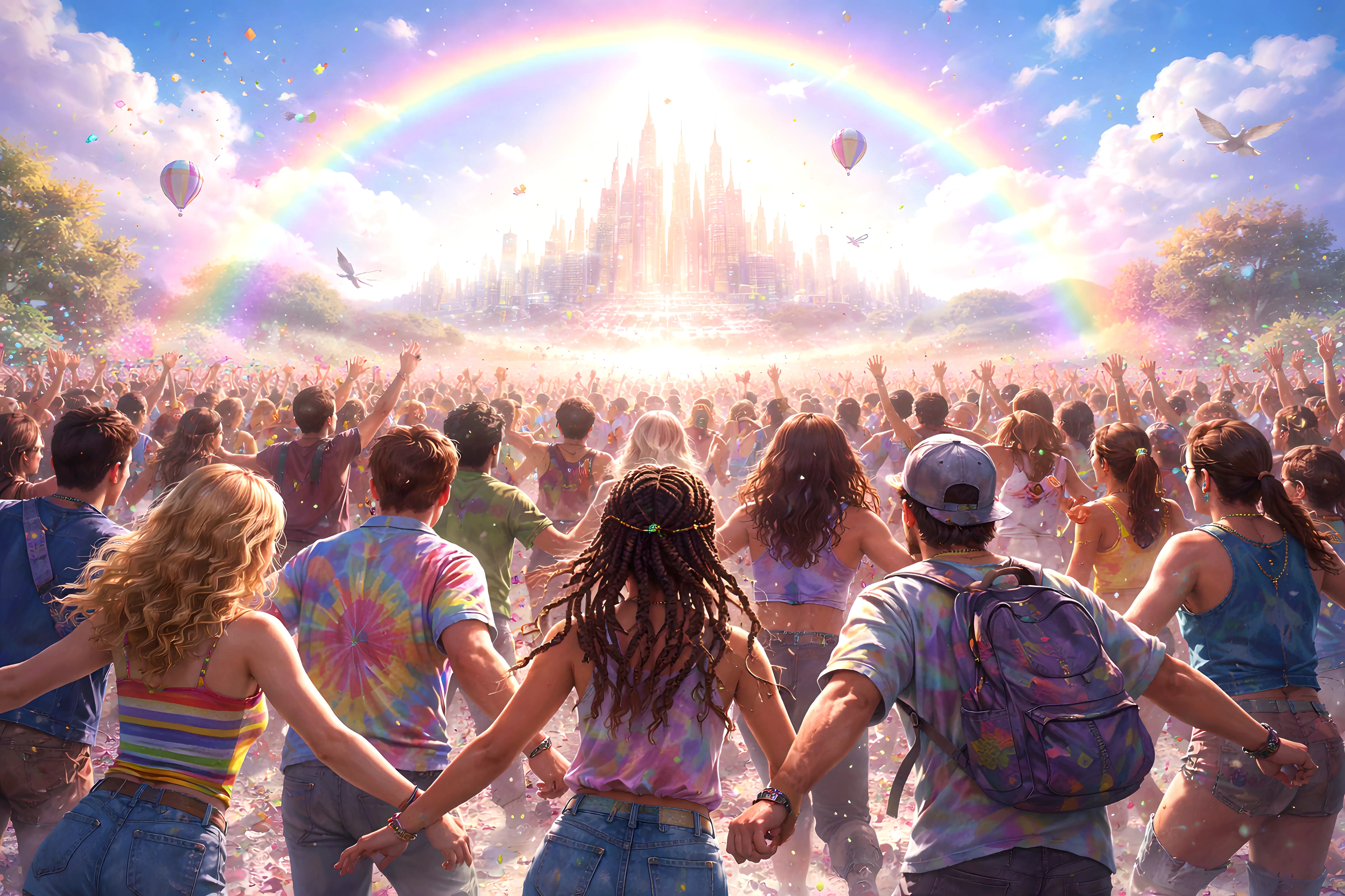 Cover art for Hop In, We're Taking A Time Machine to the 1997 Love Parade