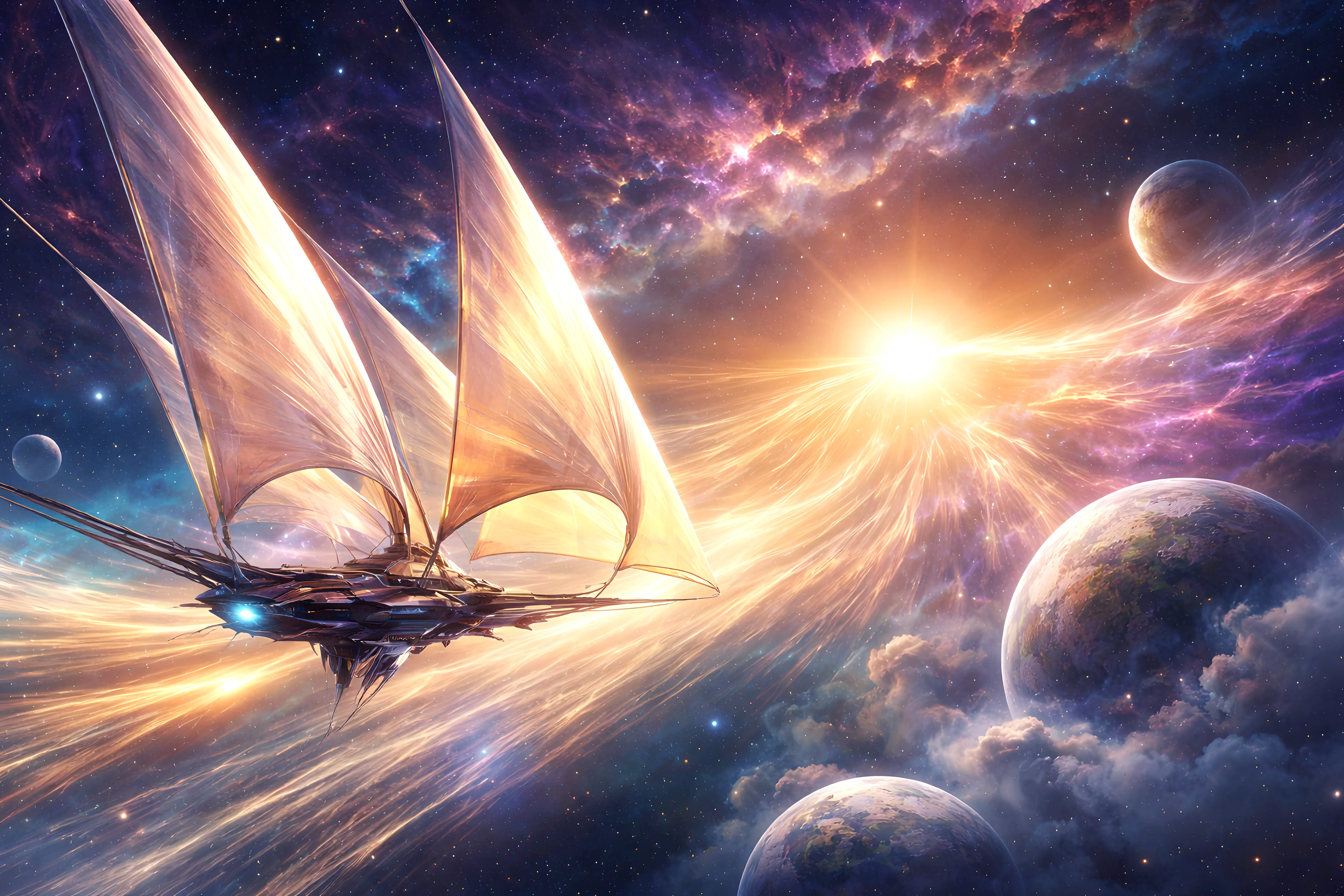 Cover art for Once Again into New and Unknown Worlds