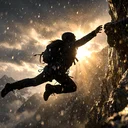 Movie Enters Slow Motion as Hero Succeeds at Impossible Task cover