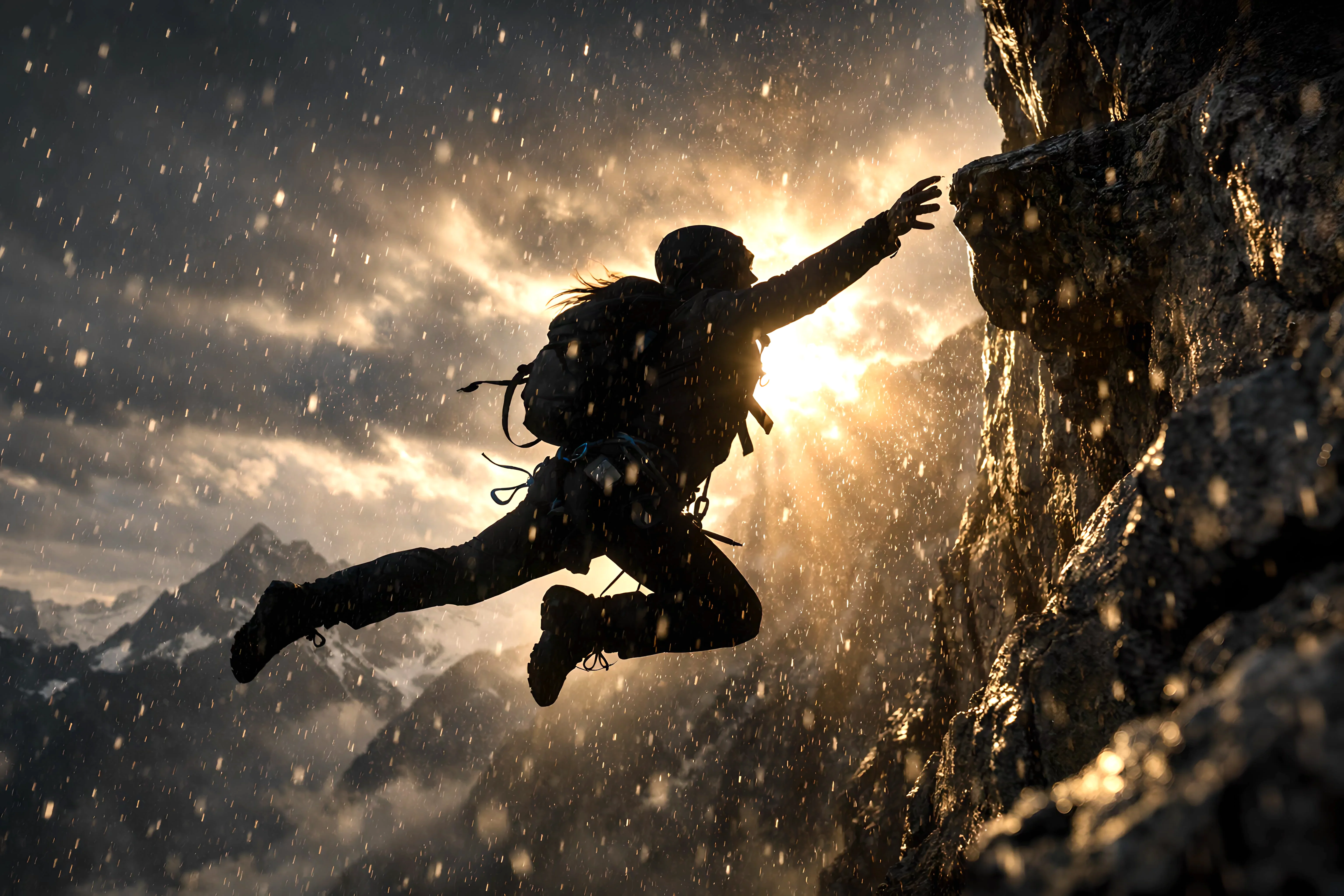 Cover art for Movie Enters Slow Motion as Hero Succeeds at Impossible Task