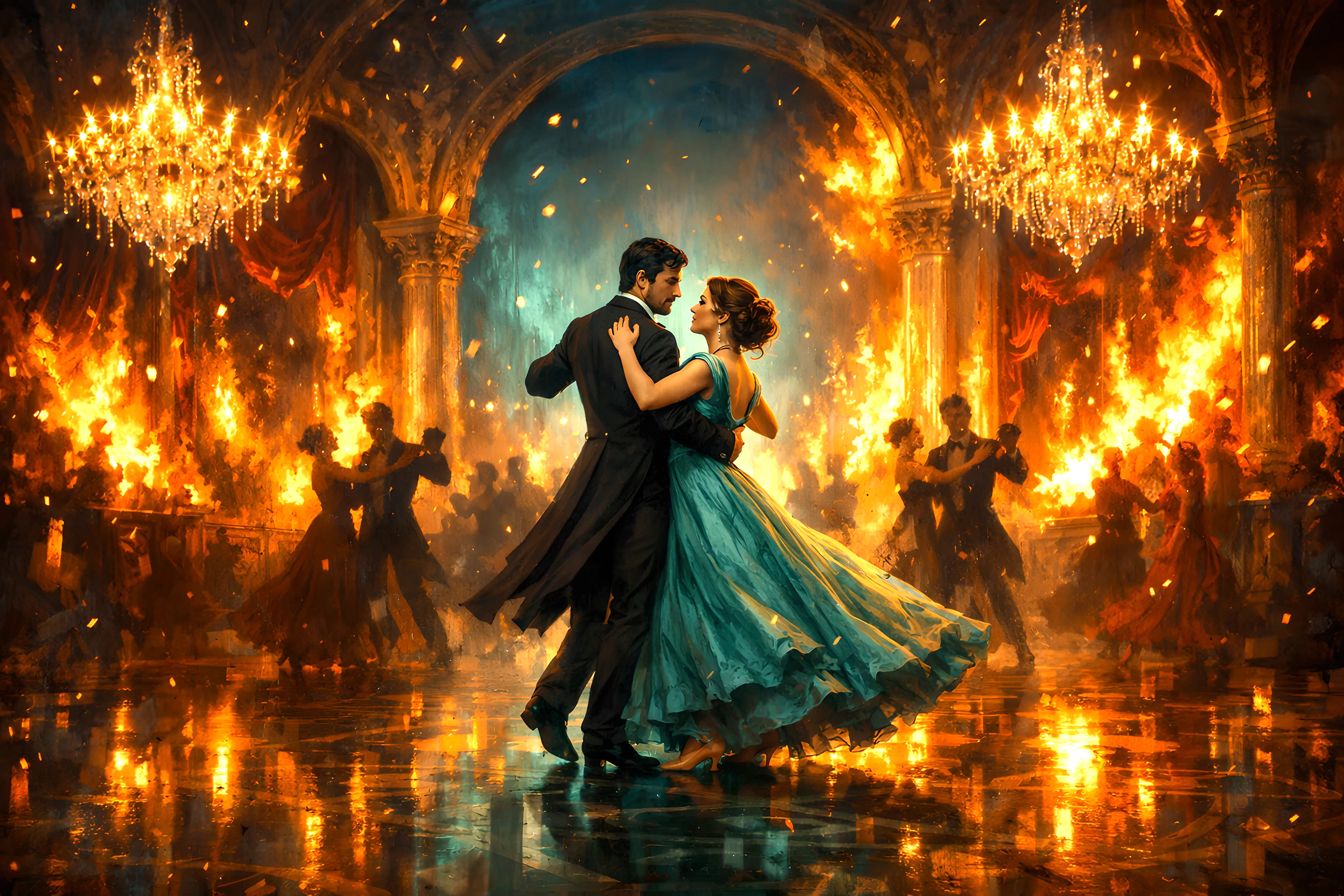 Cover art for One Last Formal Ball Before the City Falls to the Rebels